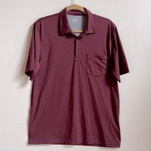 Toad and Co striped casual single pocket shirt